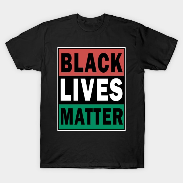 Black lives matter T-Shirt by valentinahramov